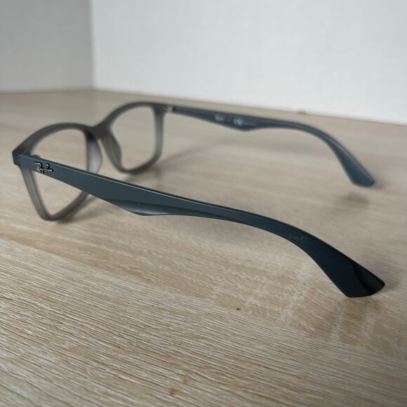 Ray-Ban RB7047 5482 Eyeglasses Light Gray Translucent Matte Frame Only 54-17-140 - Picture 8 of 9